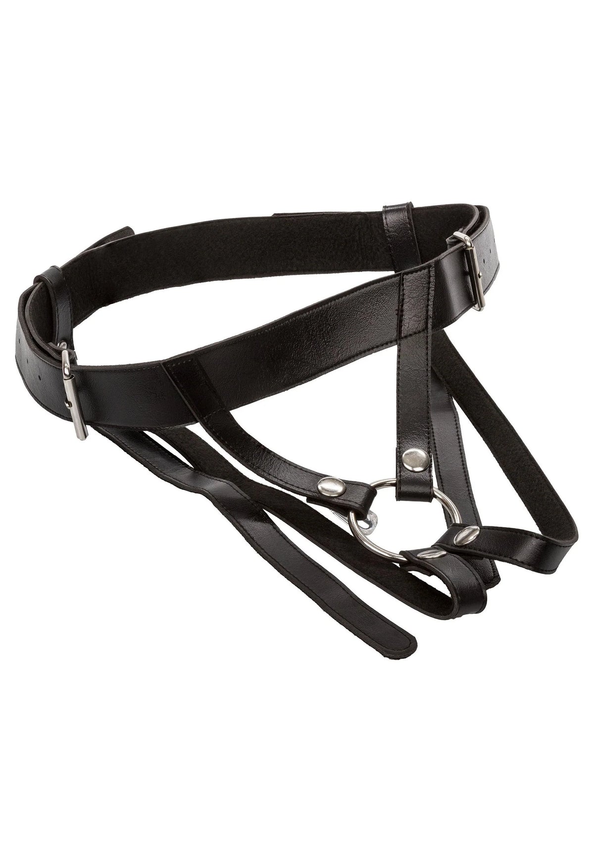 Bestel: Universal Love Rider Premium Ring Harness by CalExotics - bij Happytoys: de erotische sex webshop | liever Happy dan Easy ⭐⭐⭐⭐⭐ - Default Title - 12775 - BLACK