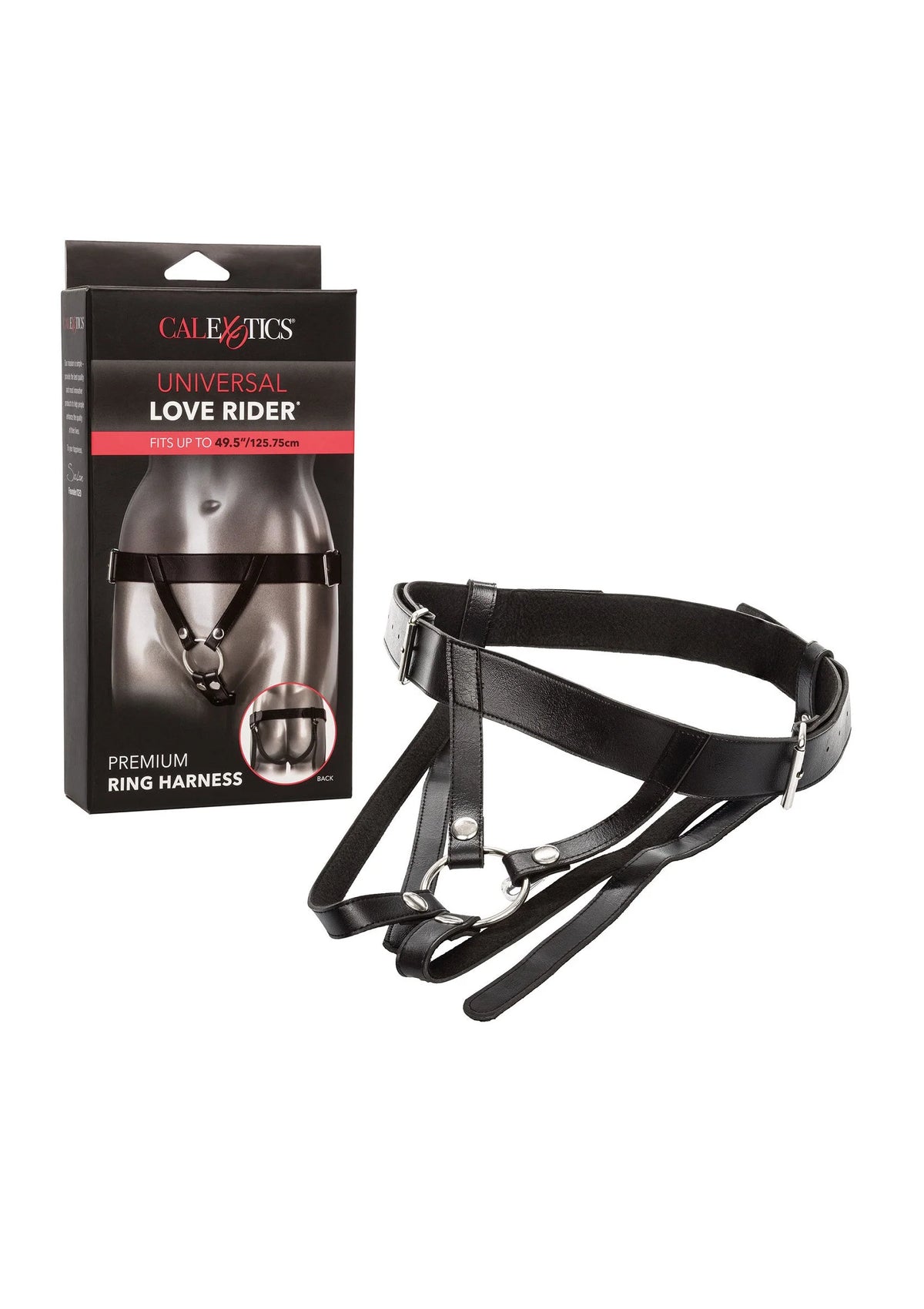 Bestel: Universal Love Rider Premium Ring Harness by CalExotics - bij Happytoys: de erotische sex webshop | liever Happy dan Easy ⭐⭐⭐⭐⭐