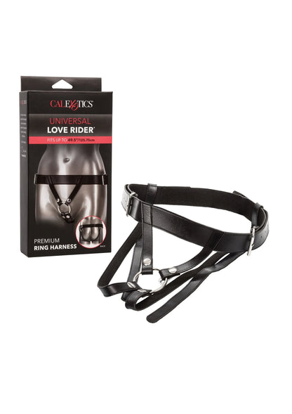 Bestel: Universal Love Rider Premium Ring Harness by CalExotics - bij Happytoys: de erotische sex webshop | liever Happy dan Easy ⭐⭐⭐⭐⭐