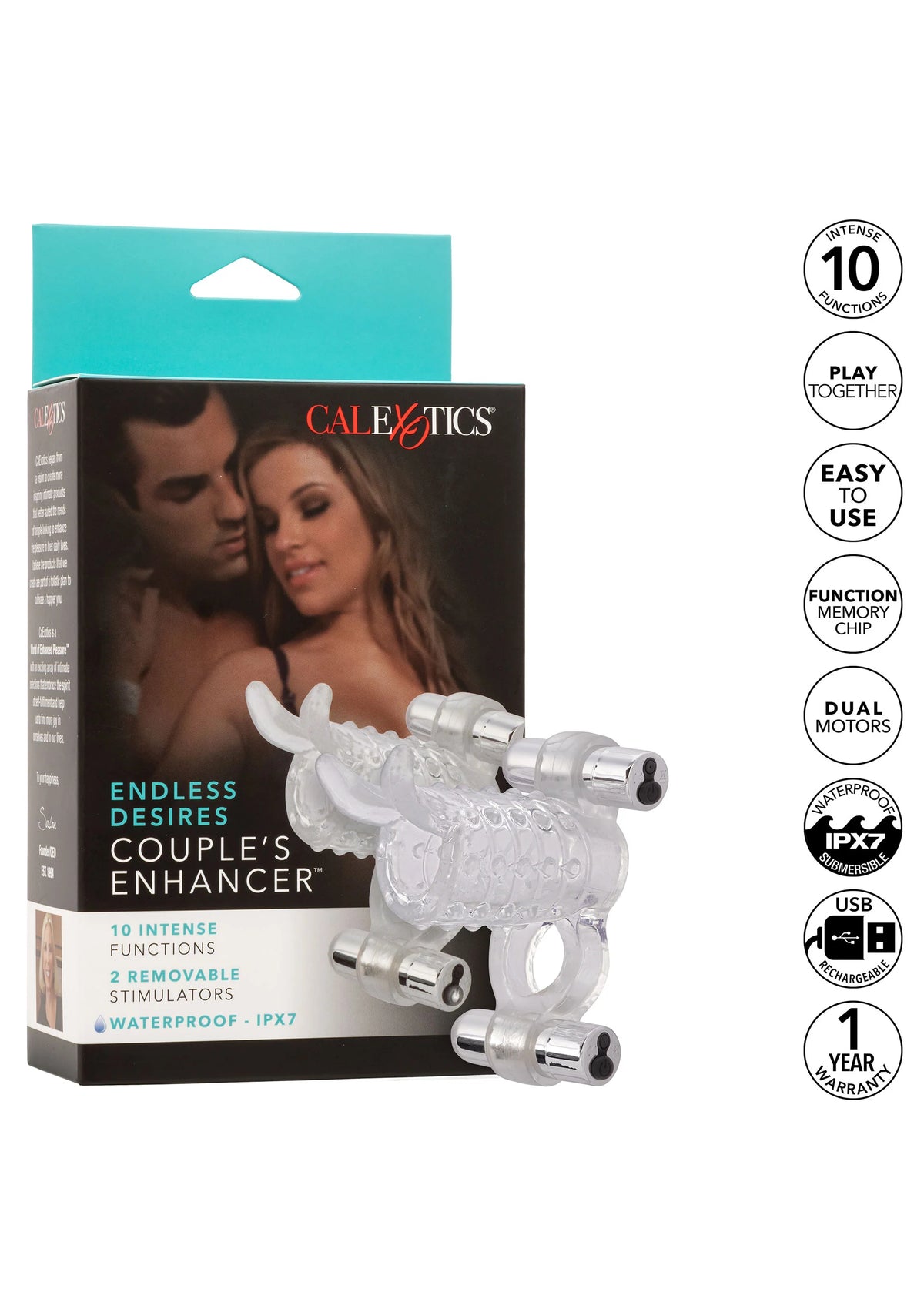 Bestel: Endless Desires Couple's Enhancer by CalExotics - bij Happytoys: de erotische sex webshop | liever Happy dan Easy ⭐⭐⭐⭐⭐