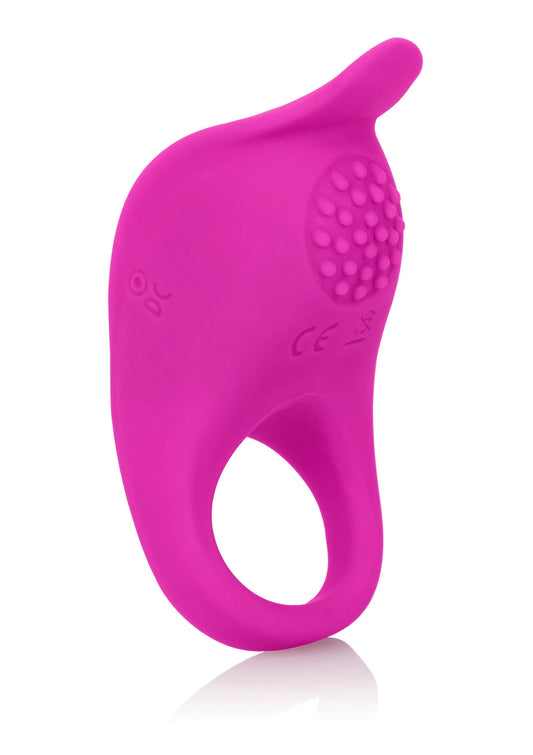 Bestel: Silicone Rechargeable Teasing Enhancer vibrating cockring by CalExotics - bij Happytoys: de erotische sex webshop | liever Happy dan Easy ⭐⭐⭐⭐⭐ - Default Title - 12829 - PINK