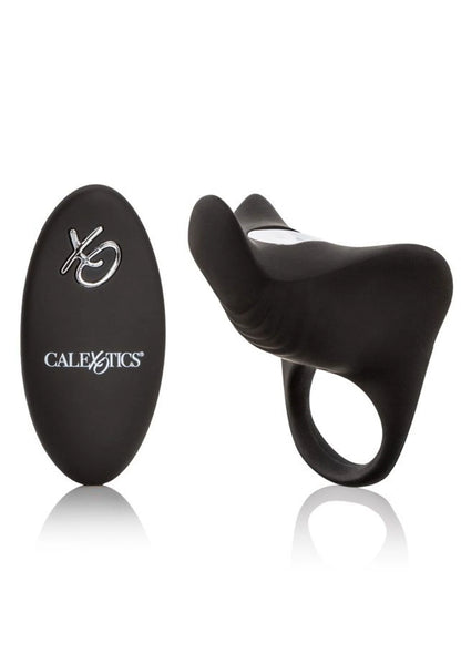 Bestel: Silicone Rechargeable Remote Pleasurizer by CalExotics - bij Happytoys: de erotische sex webshop | liever Happy dan Easy ⭐⭐⭐⭐⭐ - Default Title - 12833 - BLACK