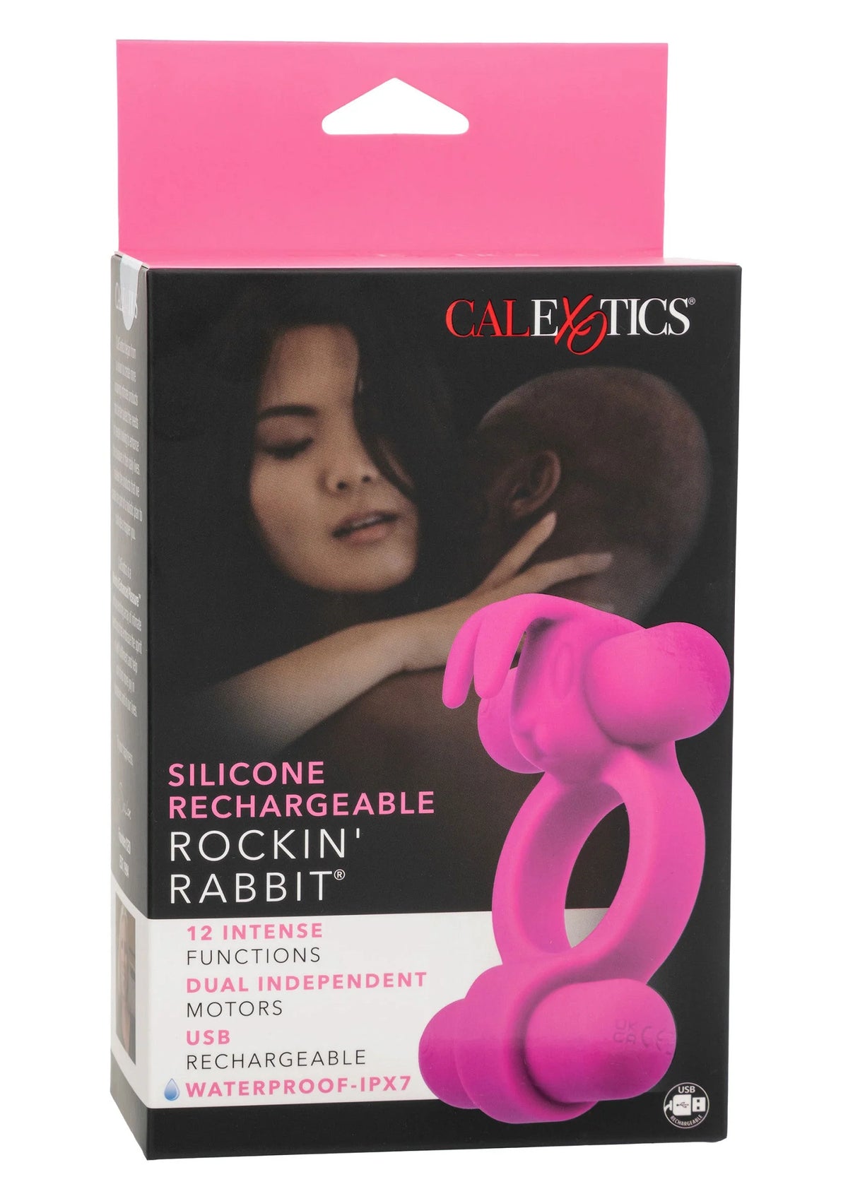 Bestel: Rechargeable Rockin Rabbit by CalExotics - bij Happytoys: de erotische sex webshop | liever Happy dan Easy ⭐⭐⭐⭐⭐