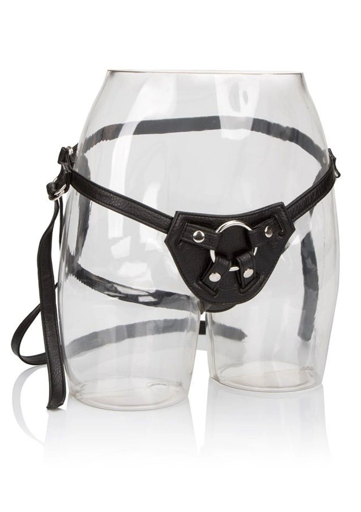 Bestel: Her Royal Harness The Countess Strap - On Peggingset by CalExotics - bij Happytoys: de erotische sex webshop | liever Happy dan Easy ⭐⭐⭐⭐⭐ - Default Title - 12857 - BLACK