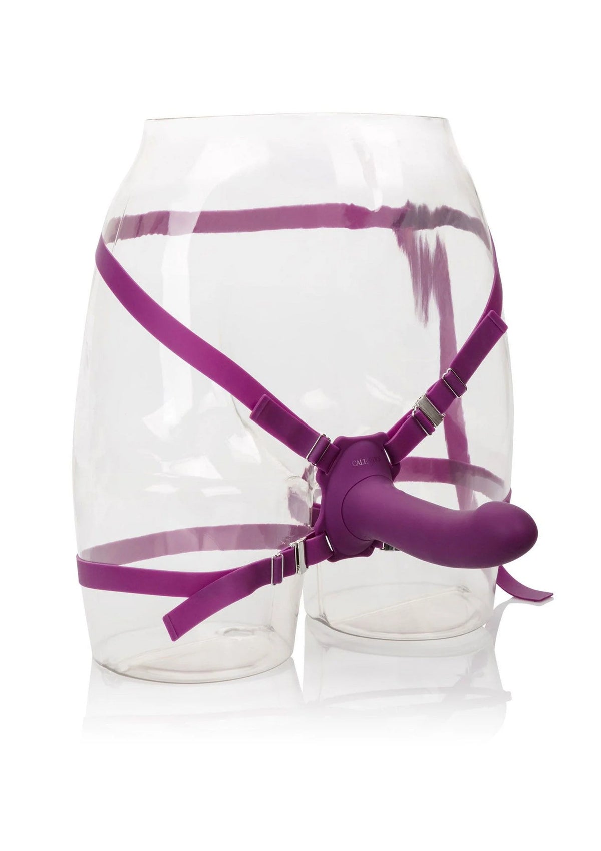 Bestel: Her Royal Harness Me2 Rumbler Strap - On Pegging by CalExotics - bij Happytoys: de erotische sex webshop | liever Happy dan Easy ⭐⭐⭐⭐⭐ - Default Title - 12859 - PURPLE