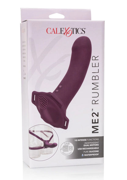 Bestel: Her Royal Harness Me2 Rumbler Strap - On Pegging by CalExotics - bij Happytoys: de erotische sex webshop | liever Happy dan Easy ⭐⭐⭐⭐⭐