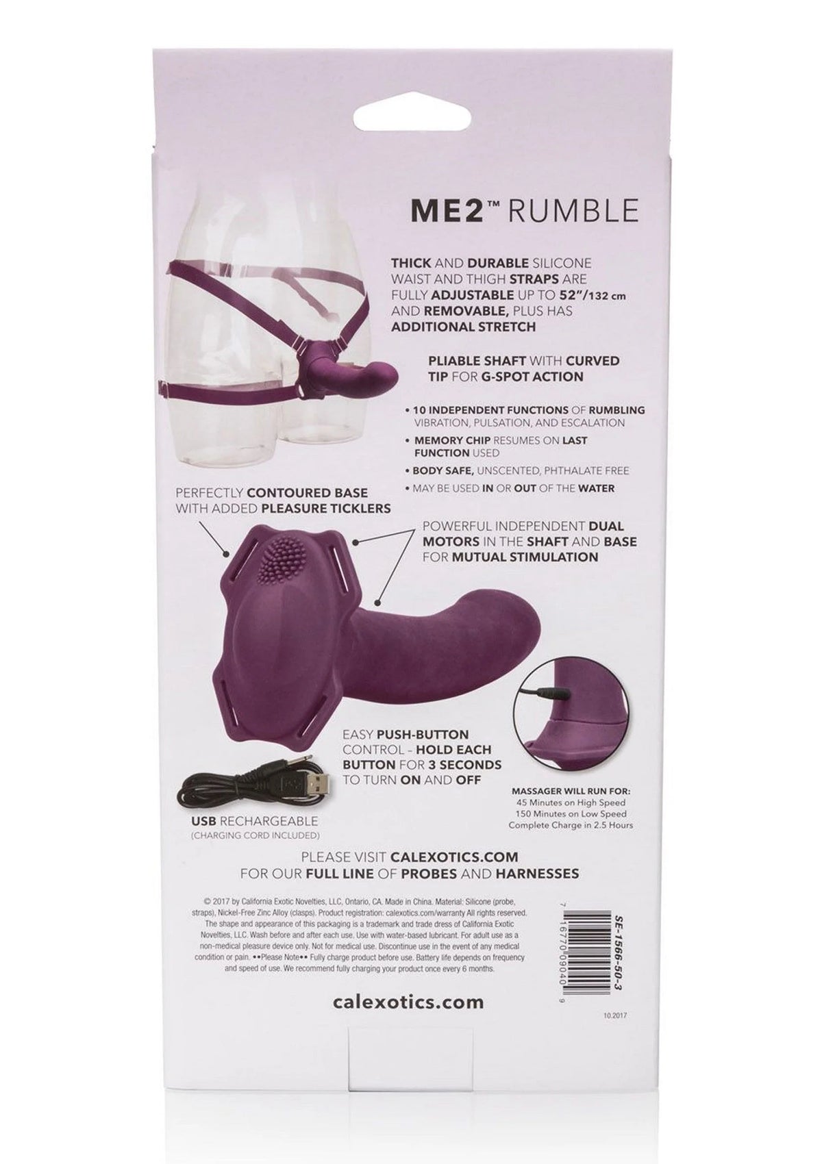 Bestel: Her Royal Harness Me2 Rumbler Strap - On Pegging by CalExotics - bij Happytoys: de erotische sex webshop | liever Happy dan Easy ⭐⭐⭐⭐⭐