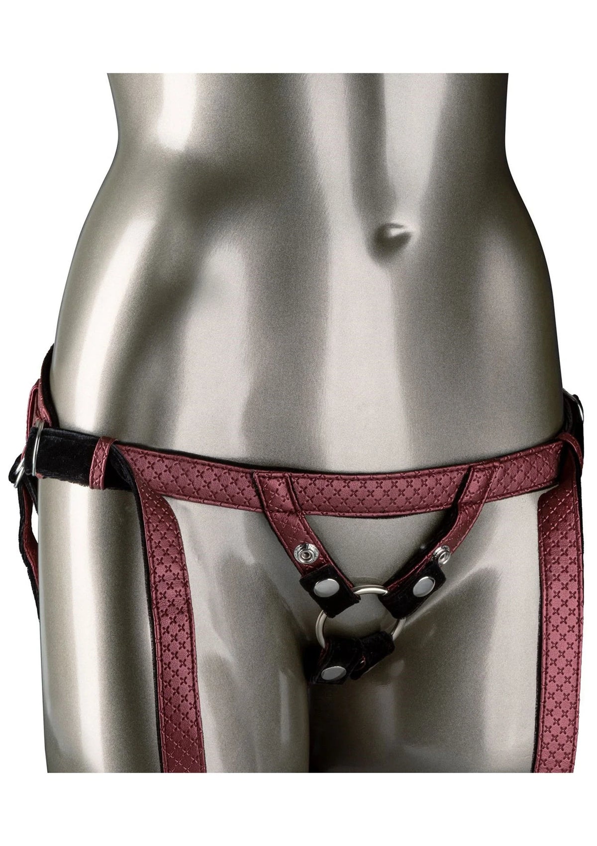 Bestel: The Regal Duchess by CalExotics Her Royal Harness - bij Happytoys: de erotische sex webshop | liever Happy dan Easy ⭐⭐⭐⭐⭐ - Rood - 12860 - RED