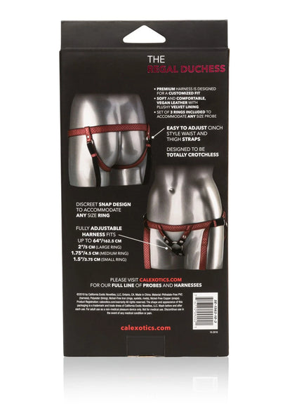 Bestel: The Regal Duchess by CalExotics Her Royal Harness - bij Happytoys: de erotische sex webshop | liever Happy dan Easy ⭐⭐⭐⭐⭐