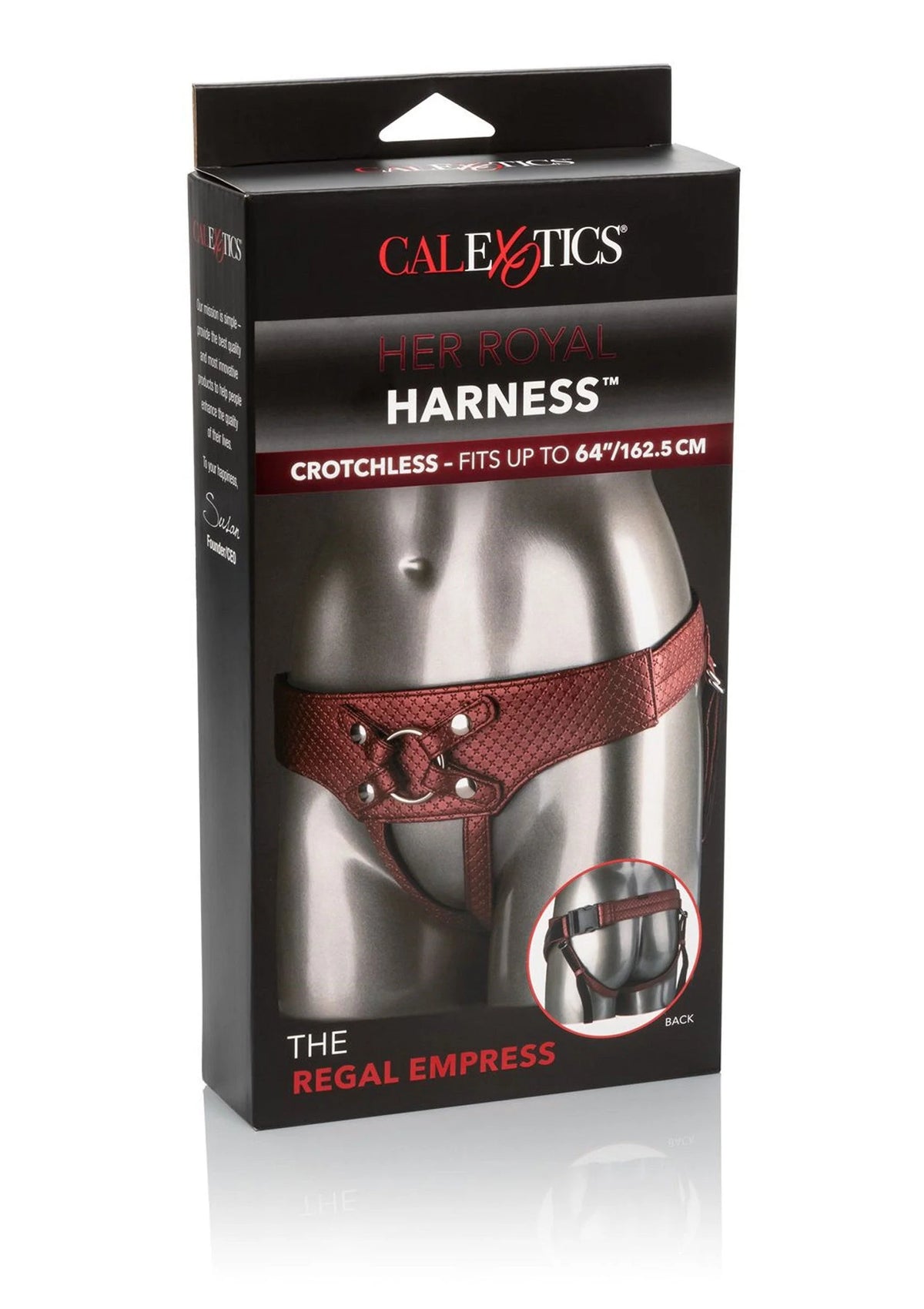 Bestel: The Regal Empress by CalExotics - bij Happytoys: de erotische sex webshop | liever Happy dan Easy ⭐⭐⭐⭐⭐