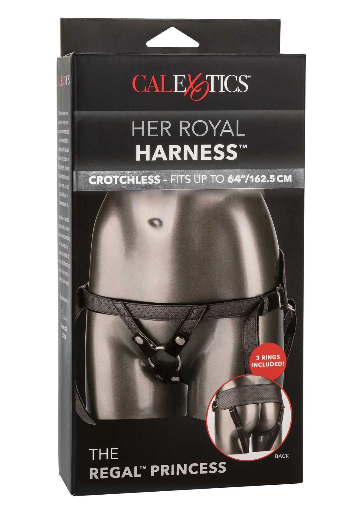 Bestel: The Regal Princess BDSM by CalExotics Her Royal Harness - bij Happytoys: de erotische sex webshop | liever Happy dan Easy ⭐⭐⭐⭐⭐