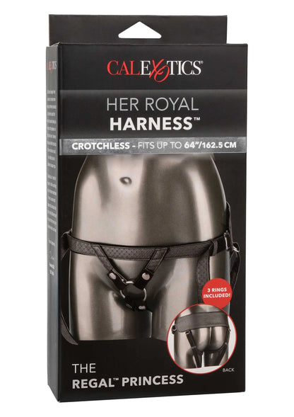Bestel: The Regal Princess BDSM by CalExotics Her Royal Harness - bij Happytoys: de erotische sex webshop | liever Happy dan Easy ⭐⭐⭐⭐⭐