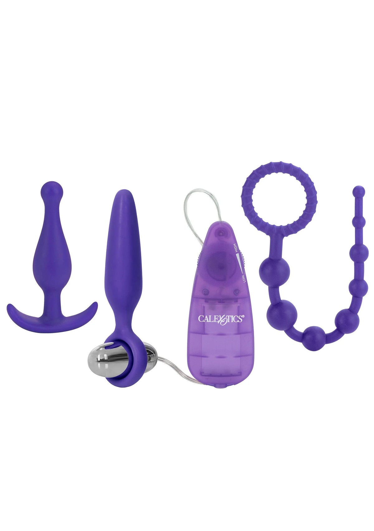 Bestel: Hers Anal Kit by CalExotics - bij Happytoys: de erotische sex webshop | liever Happy dan Easy ⭐⭐⭐⭐⭐ - Default Title - 12896 - PURPLE