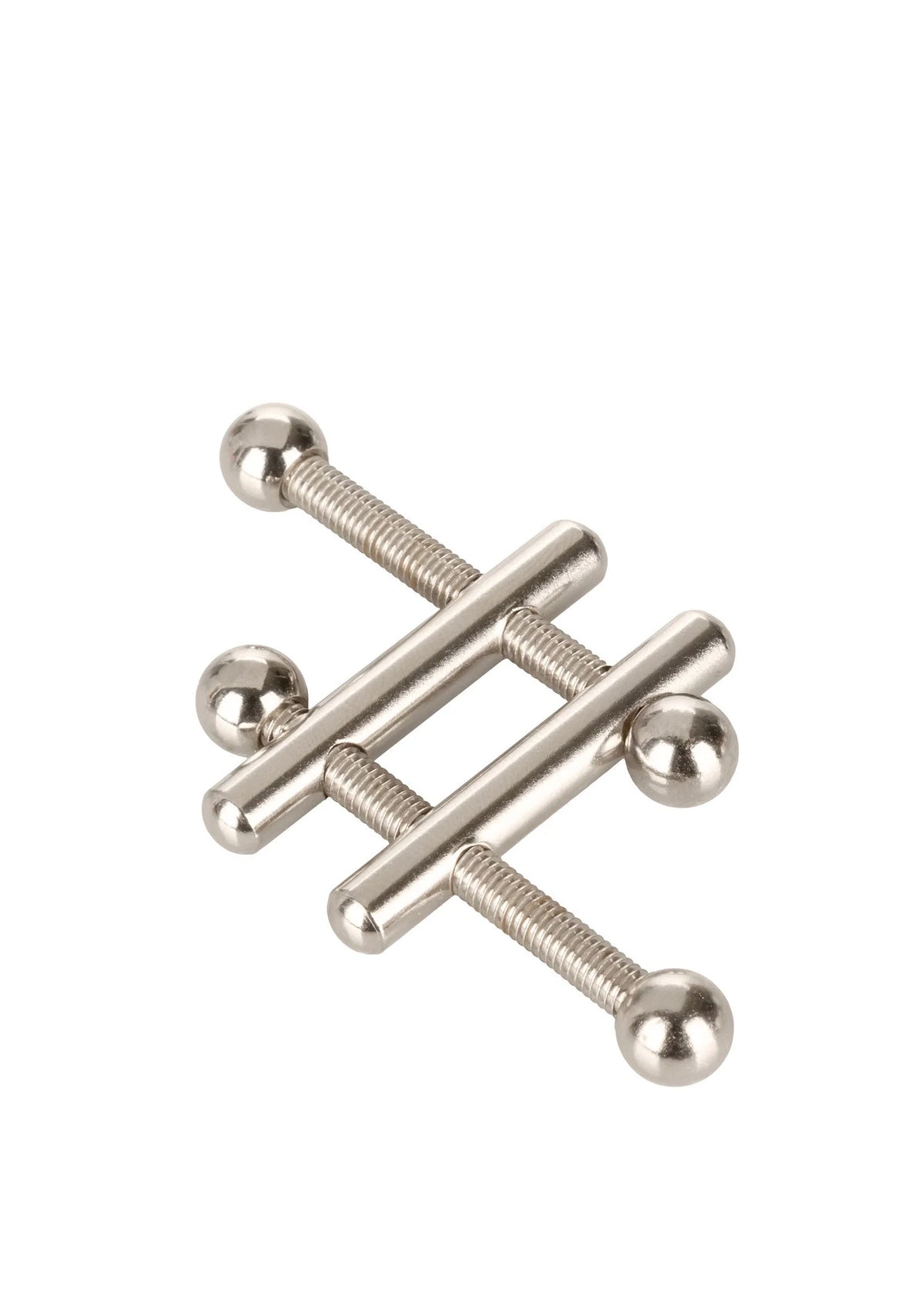 Bestel: Crossbar Nipple Vices by CalExotics - bij Happytoys: de erotische sex webshop | liever Happy dan Easy ⭐⭐⭐⭐⭐
