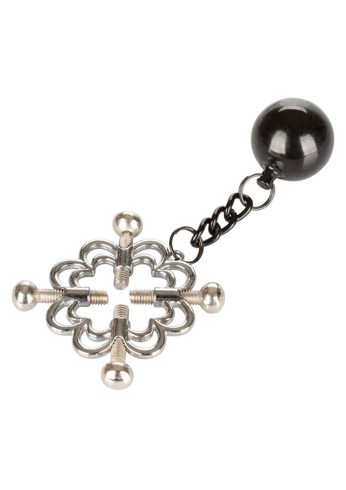 Bestel: 4 - Point Weighted Nipple Press by CalExotics - bij Happytoys: de erotische sex webshop | liever Happy dan Easy ⭐⭐⭐⭐⭐