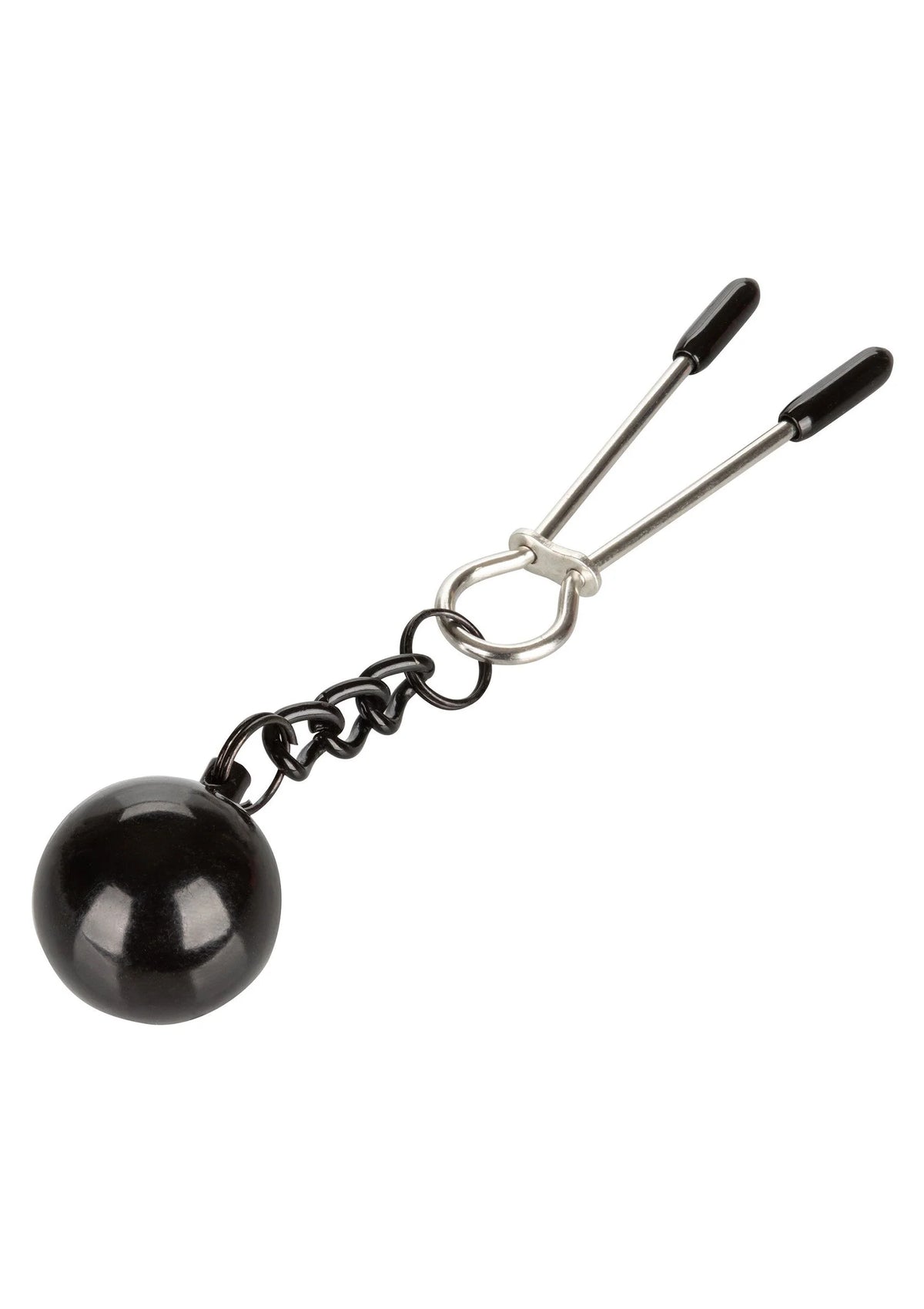 Bestel: Weighted Tweezer Nipple Clamps by CalExotics - bij Happytoys: de erotische sex webshop | liever Happy dan Easy ⭐⭐⭐⭐⭐