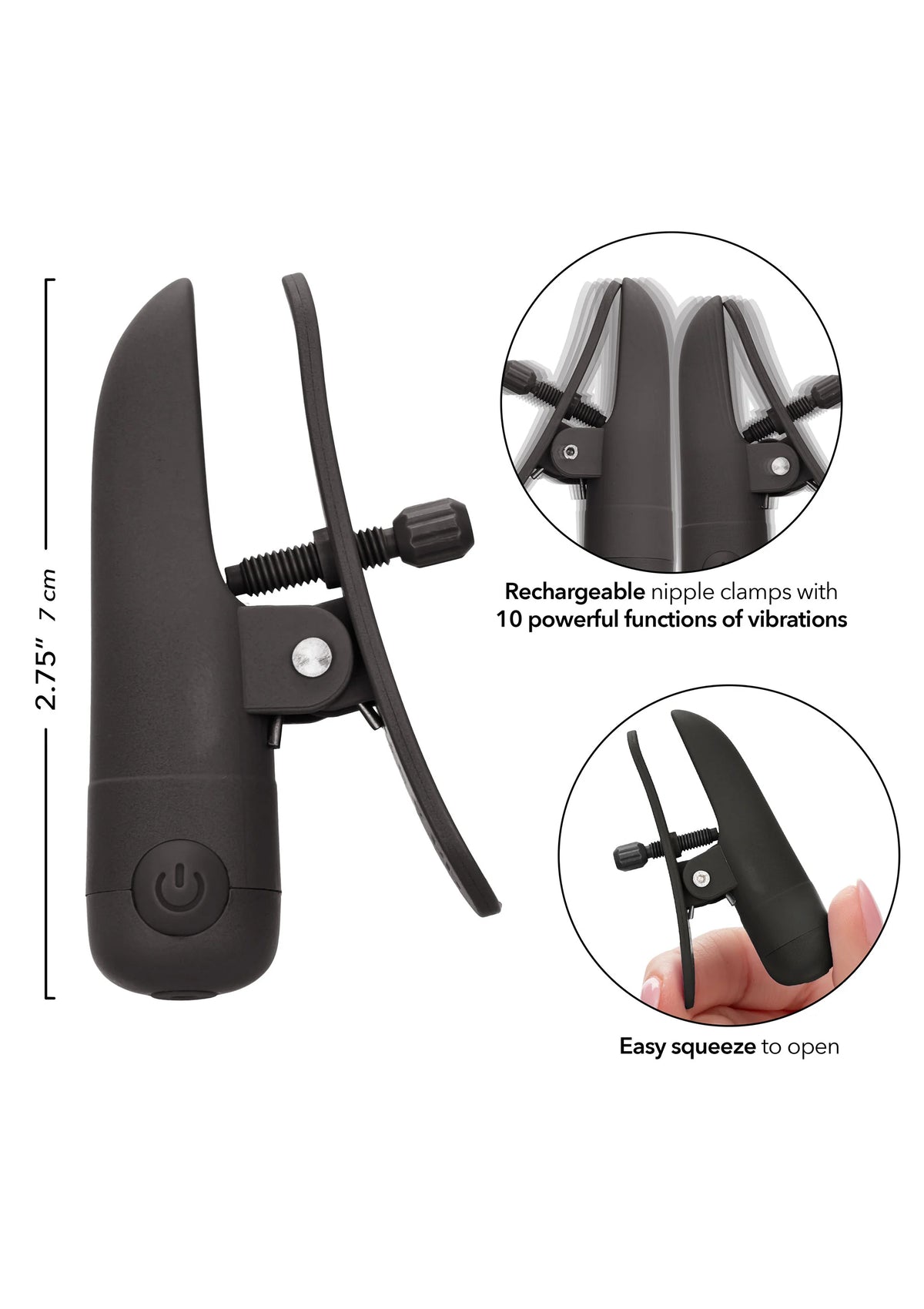 Bestel: Nipplettes by CalExotics - bij Happytoys: de erotische sex webshop | liever Happy dan Easy ⭐⭐⭐⭐⭐