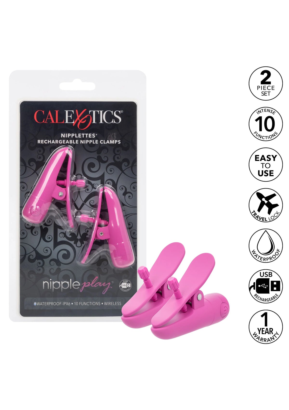 Bestel: Nipplettes by CalExotics - bij Happytoys: de erotische sex webshop | liever Happy dan Easy ⭐⭐⭐⭐⭐