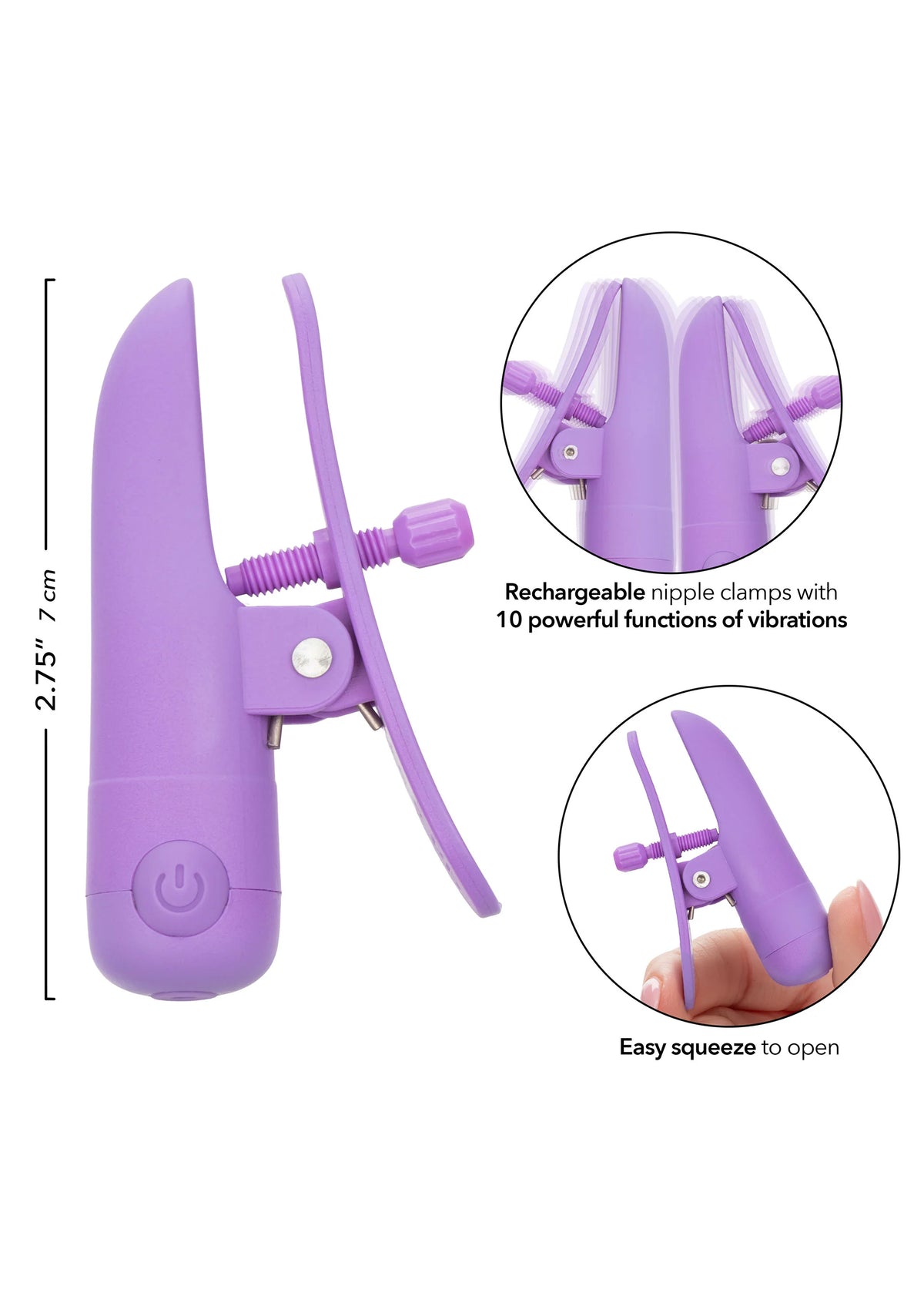 Bestel: Nipplettes by CalExotics - bij Happytoys: de erotische sex webshop | liever Happy dan Easy ⭐⭐⭐⭐⭐