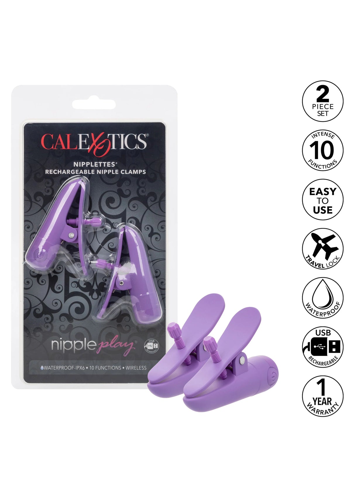 Bestel: Nipplettes by CalExotics - bij Happytoys: de erotische sex webshop | liever Happy dan Easy ⭐⭐⭐⭐⭐