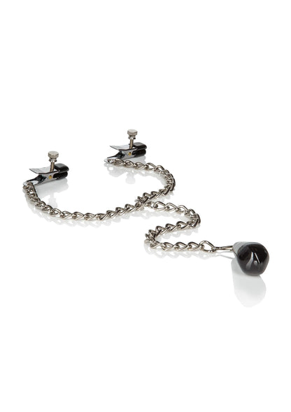 Bestel: Weighted Nipple Clamps by CalExotics - bij Happytoys: de erotische sex webshop | liever Happy dan Easy ⭐⭐⭐⭐⭐