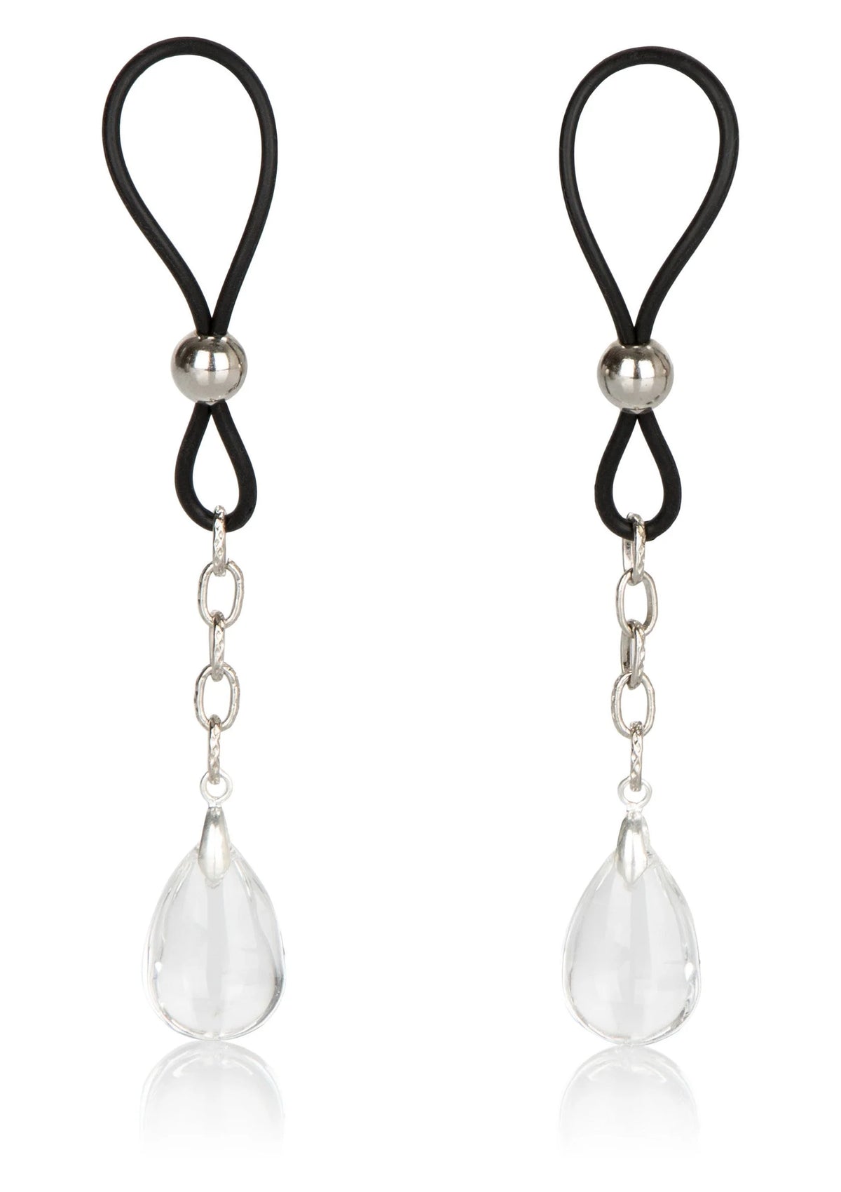 Bestel: Nipple Play Non - Piercing Nipple Jewelry by CalExotics - bij Happytoys: de erotische sex webshop | liever Happy dan Easy ⭐⭐⭐⭐⭐ - Default Title - 12938 - BLACK