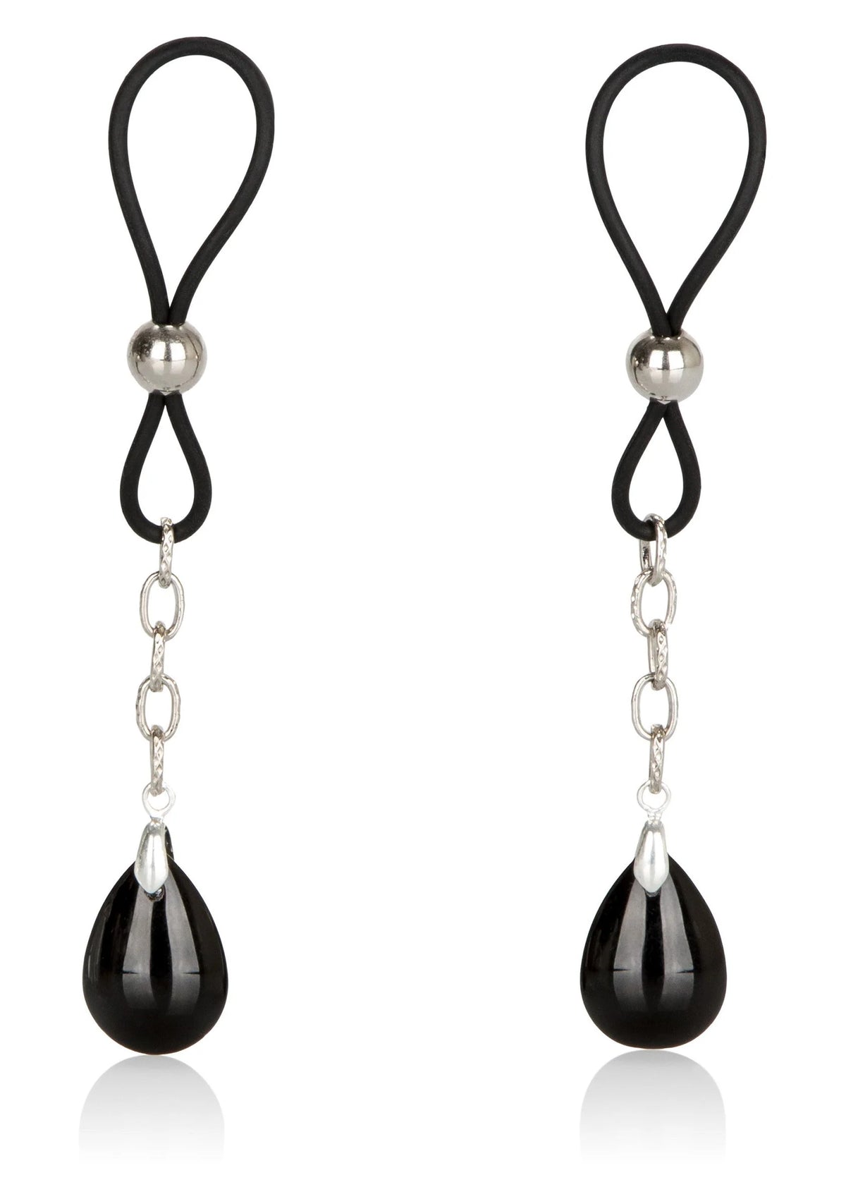 Bestel: Nonpierce Nipple Jewelry by CalExotics Nipple Play - bij Happytoys: de erotische sex webshop | liever Happy dan Easy ⭐⭐⭐⭐⭐ - Default Title - 12950 - BLACK
