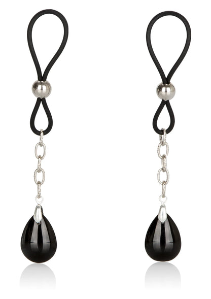Bestel: Nonpierce Nipple Jewelry by CalExotics Nipple Play - bij Happytoys: de erotische sex webshop | liever Happy dan Easy ⭐⭐⭐⭐⭐ - Default Title - 12950 - BLACK
