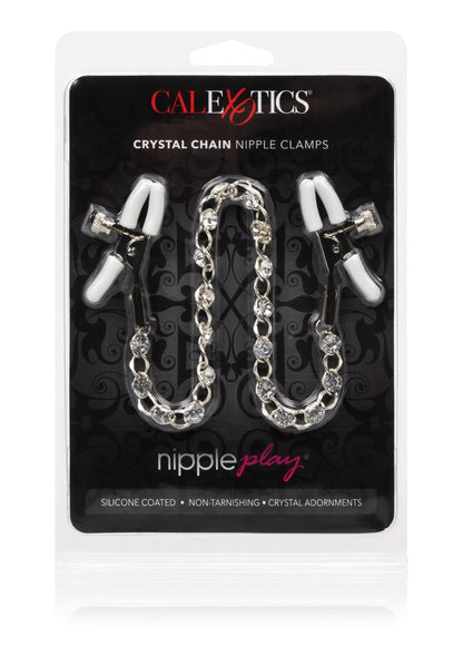 Bestel: Nipple Play Crystal Chain tepel klemmen by CalExotics - bij Happytoys: de erotische sex webshop | liever Happy dan Easy ⭐⭐⭐⭐⭐