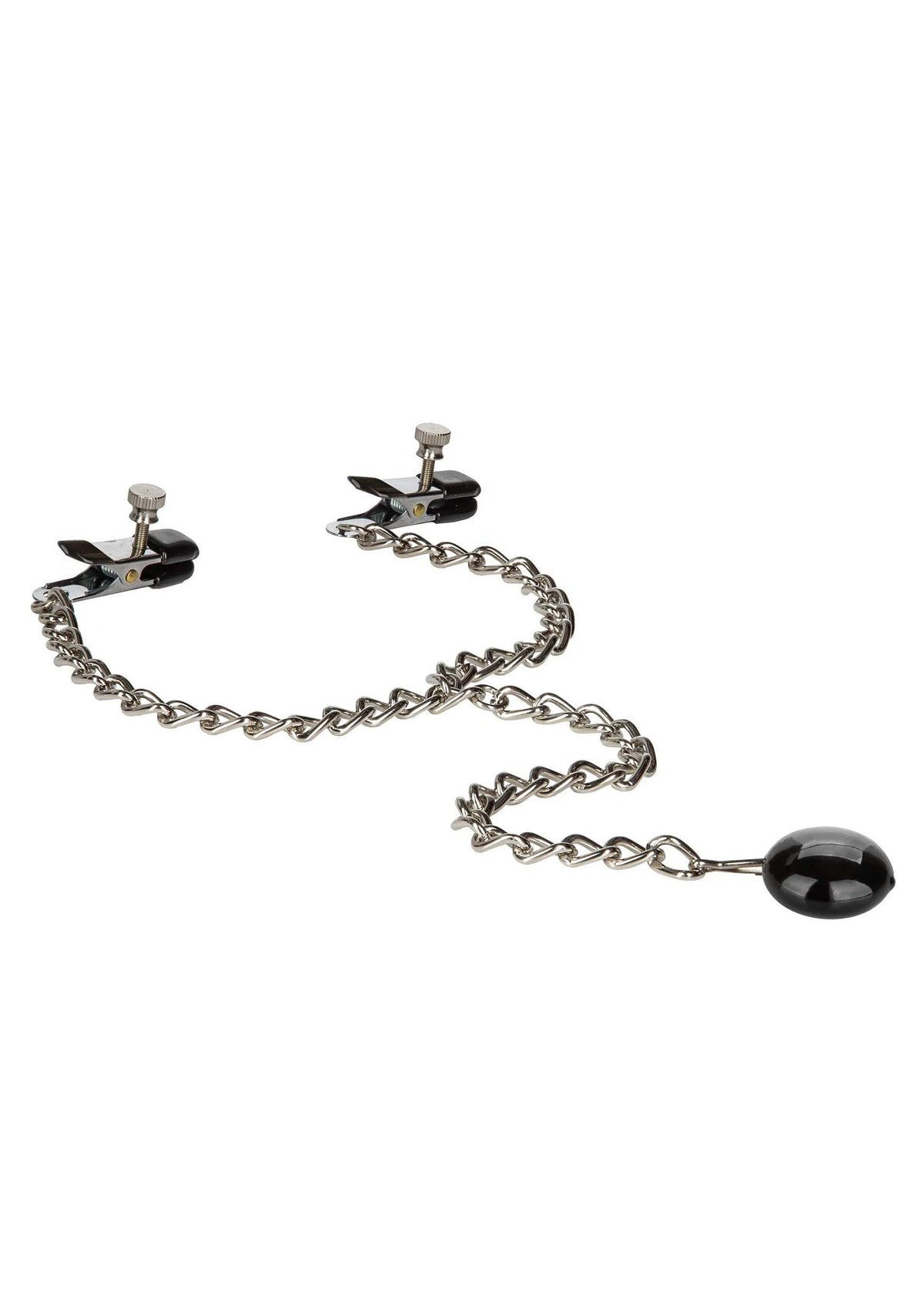 Bestel: Nipple Play Weighted Disc Nipple Clamps by CalExotics - bij Happytoys: de erotische sex webshop | liever Happy dan Easy ⭐⭐⭐⭐⭐ - Default Title - 12958 - SILVER