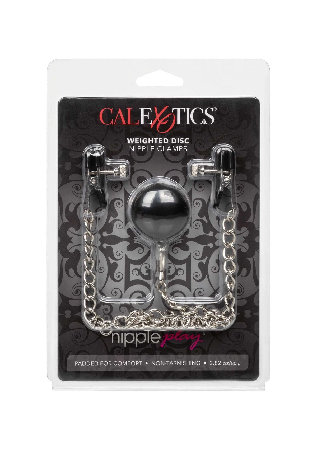 Bestel: Nipple Play Weighted Disc Nipple Clamps by CalExotics - bij Happytoys: de erotische sex webshop | liever Happy dan Easy ⭐⭐⭐⭐⭐