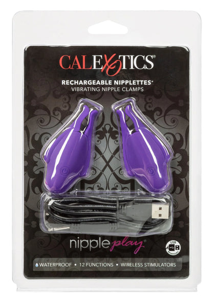 Bestel: Rechargeable Nipplettes by CalExotics Nipple Play - bij Happytoys: de erotische sex webshop | liever Happy dan Easy ⭐⭐⭐⭐⭐