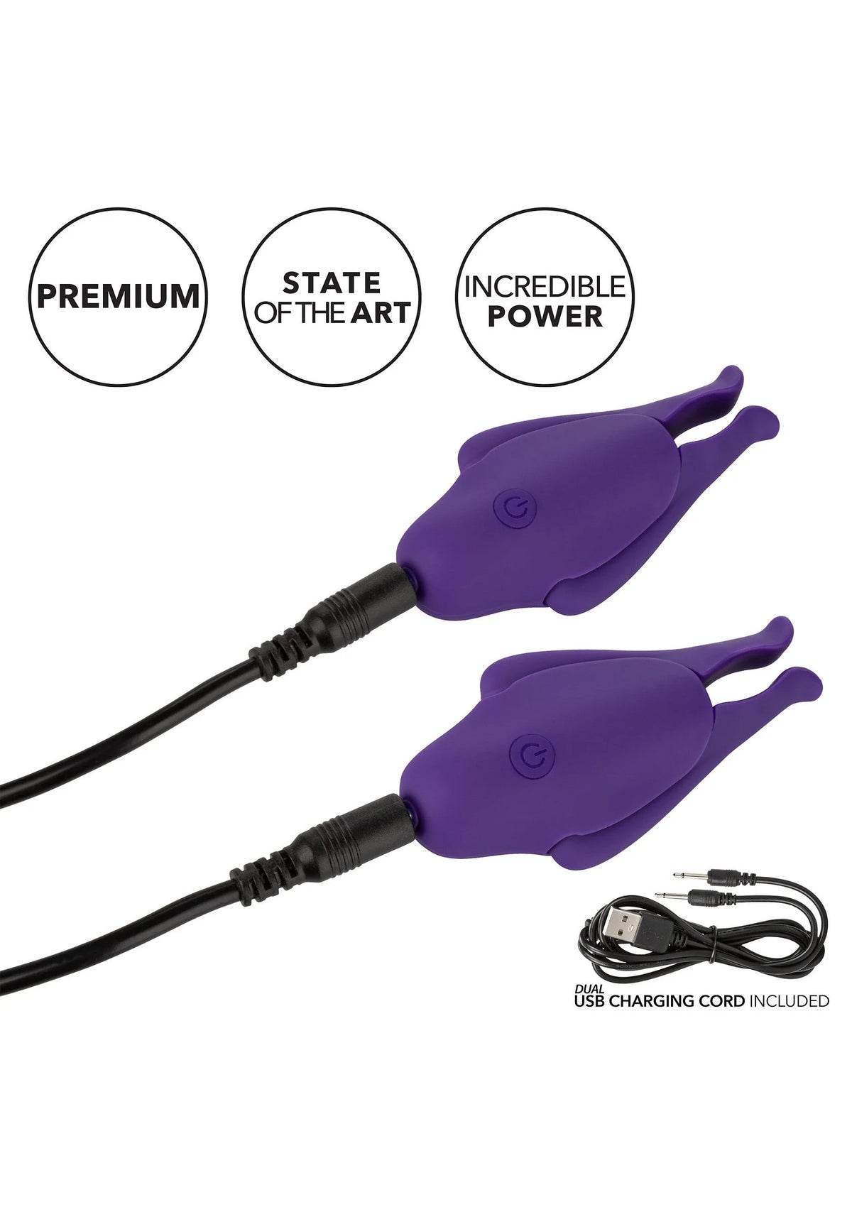 Bestel: Rechargeable Nipplettes by CalExotics Nipple Play - bij Happytoys: de erotische sex webshop | liever Happy dan Easy ⭐⭐⭐⭐⭐
