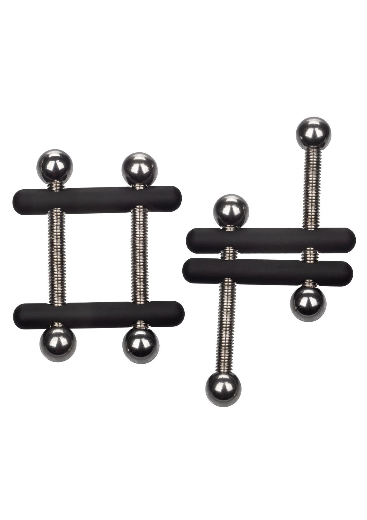 Bestel: Nipple Grips Power Grip Crossbar Nipple Vices by CalExotics - bij Happytoys: de erotische sex webshop | liever Happy dan Easy ⭐⭐⭐⭐⭐