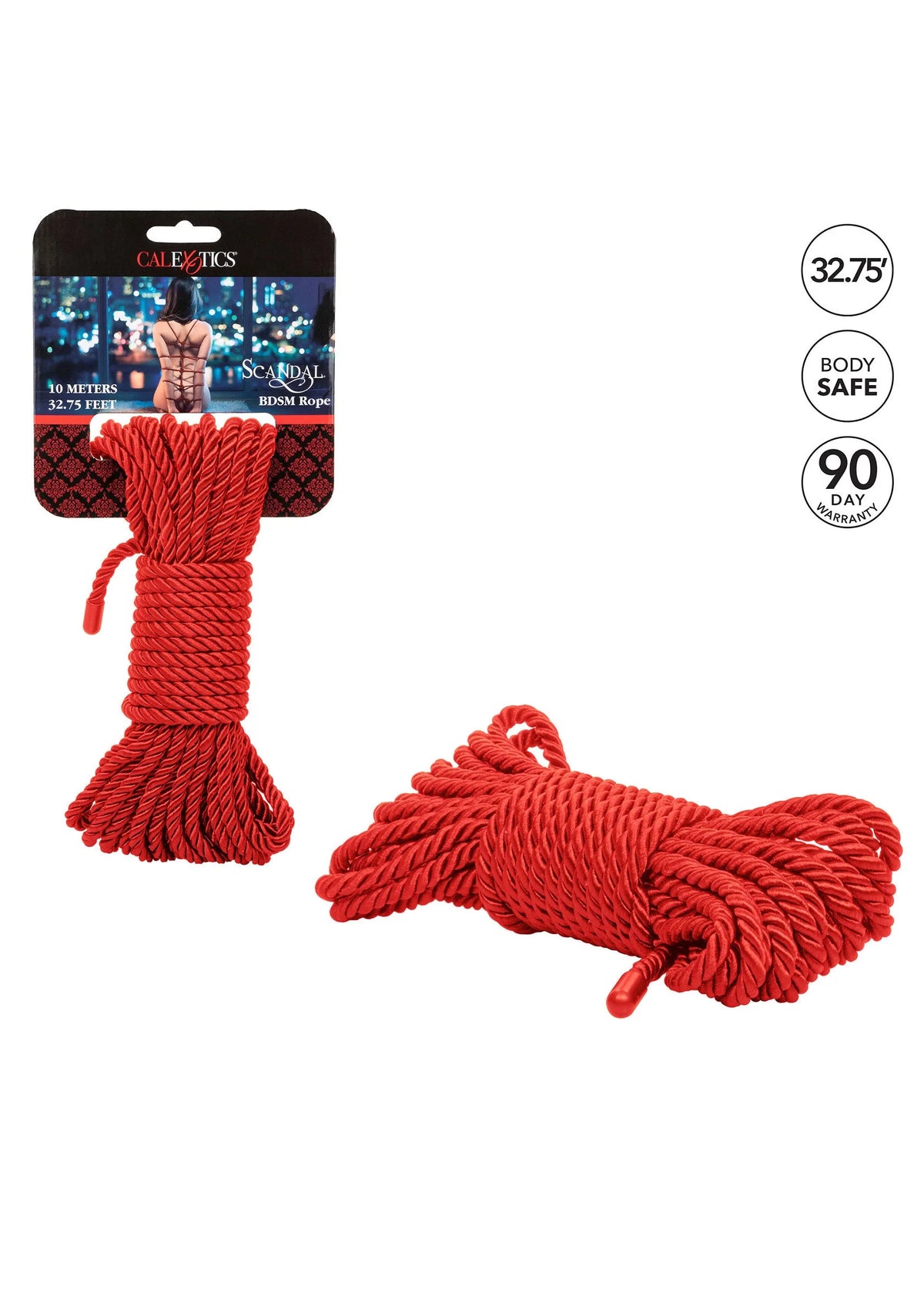 Bestel: Scandal BDSM Rope 10 Meter by CalExotics - bij Happytoys: de erotische sex webshop | liever Happy dan Easy ⭐⭐⭐⭐⭐