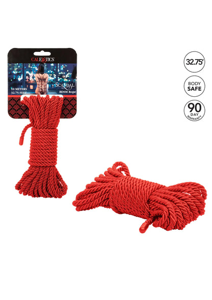 Bestel: Scandal BDSM Rope 10 Meter by CalExotics - bij Happytoys: de erotische sex webshop | liever Happy dan Easy ⭐⭐⭐⭐⭐