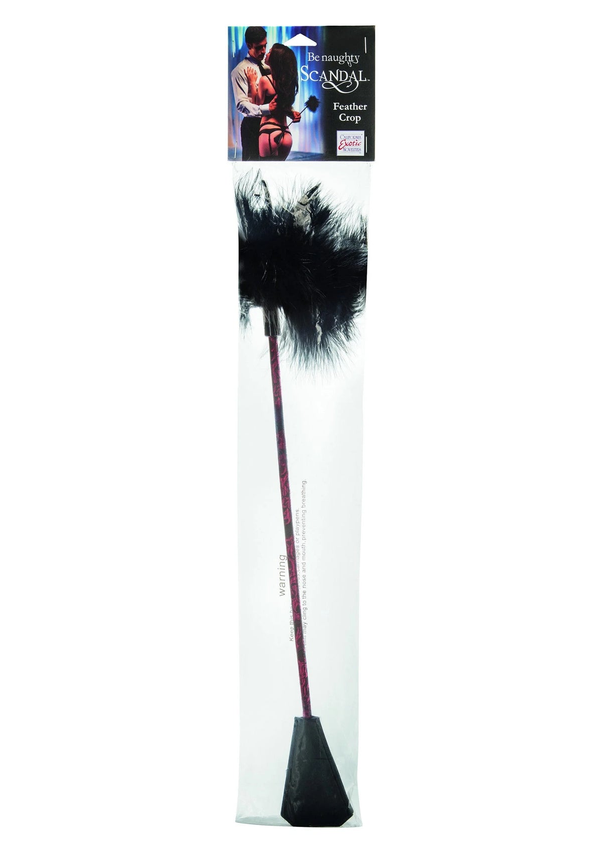 Bestel: Scandal Feather Crop by CalExotics - bij Happytoys: de erotische sex webshop | liever Happy dan Easy ⭐⭐⭐⭐⭐