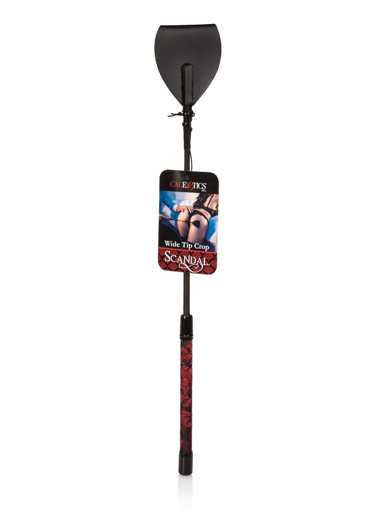 Bestel: Scandal Wide Tip Crop by CalExotics - bij Happytoys: de erotische sex webshop | liever Happy dan Easy ⭐⭐⭐⭐⭐