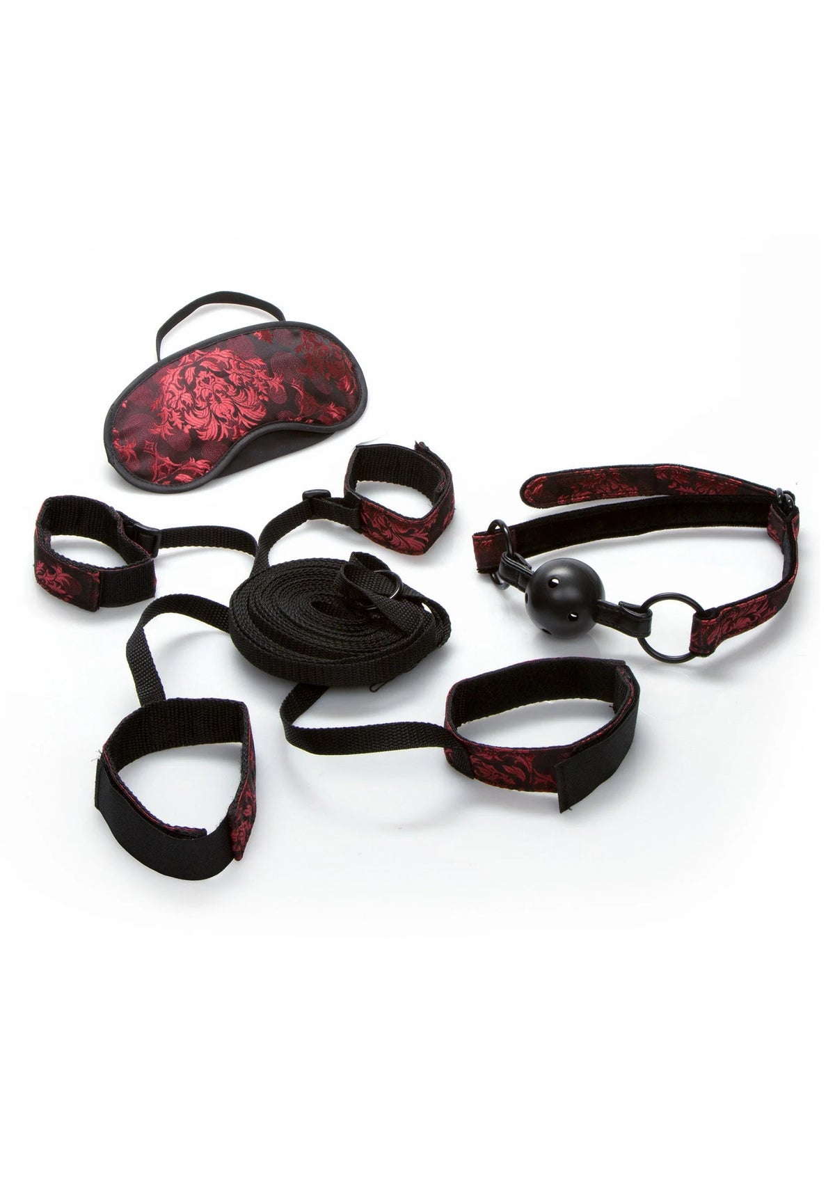Bestel: Scandal Bed Restraint Kit by CalExotics - bij Happytoys: de erotische sex webshop | liever Happy dan Easy ⭐⭐⭐⭐⭐ - Default Title - 13028 - BLACK