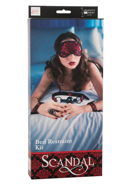 Bestel: Scandal Bed Restraint Kit by CalExotics - bij Happytoys: de erotische sex webshop | liever Happy dan Easy ⭐⭐⭐⭐⭐