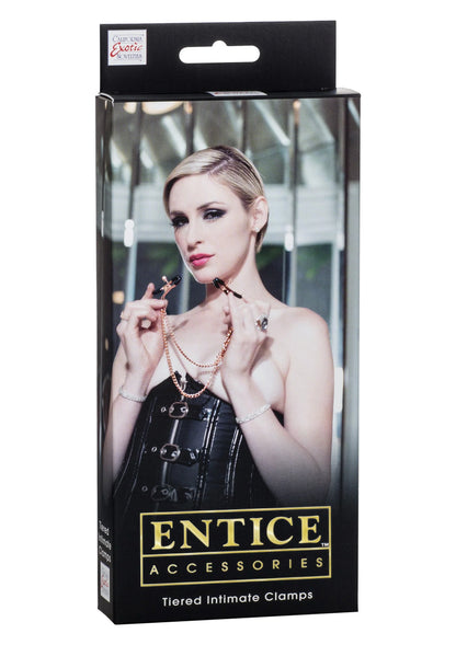 Bestel: Entice Accessories Tiered Intimate Clamps by CalExotics - bij Happytoys: de erotische sex webshop | liever Happy dan Easy ⭐⭐⭐⭐⭐