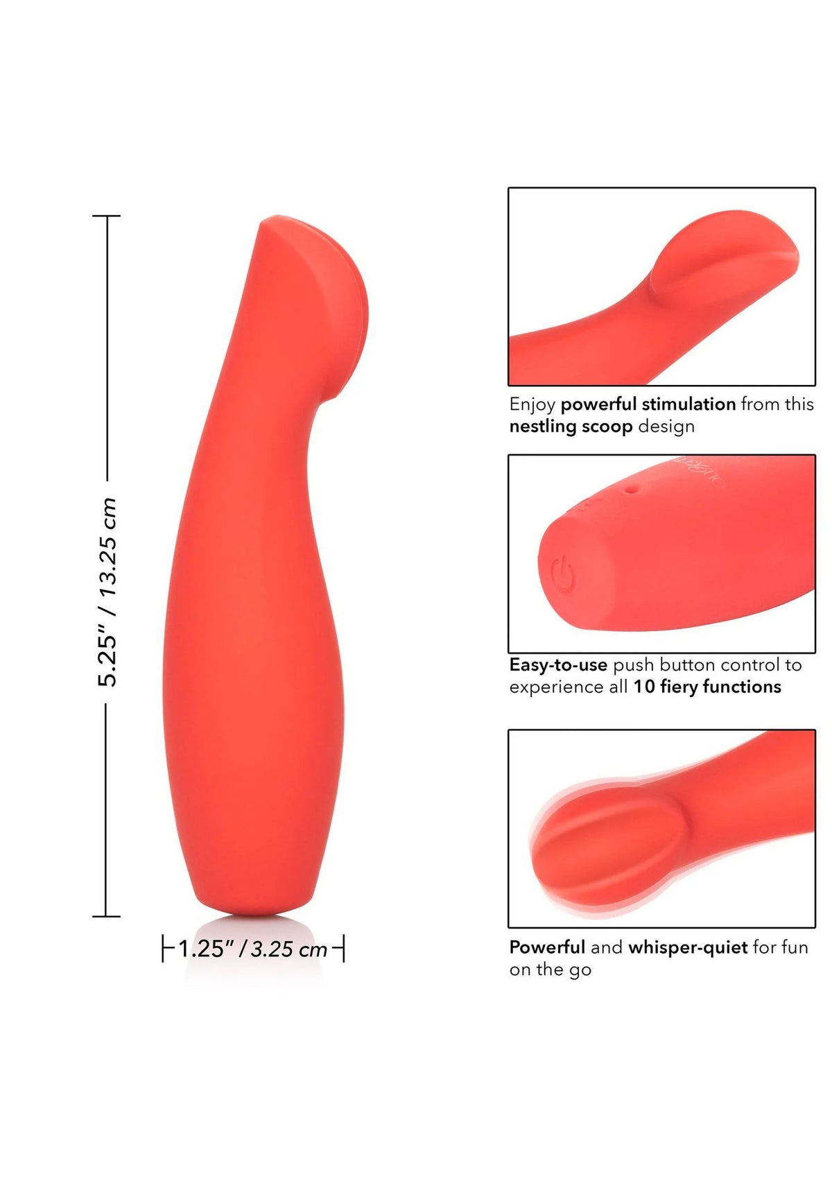 Bestel: Red Hot Ignite by CalExotics - bij Happytoys: de erotische sex webshop | liever Happy dan Easy ⭐⭐⭐⭐⭐