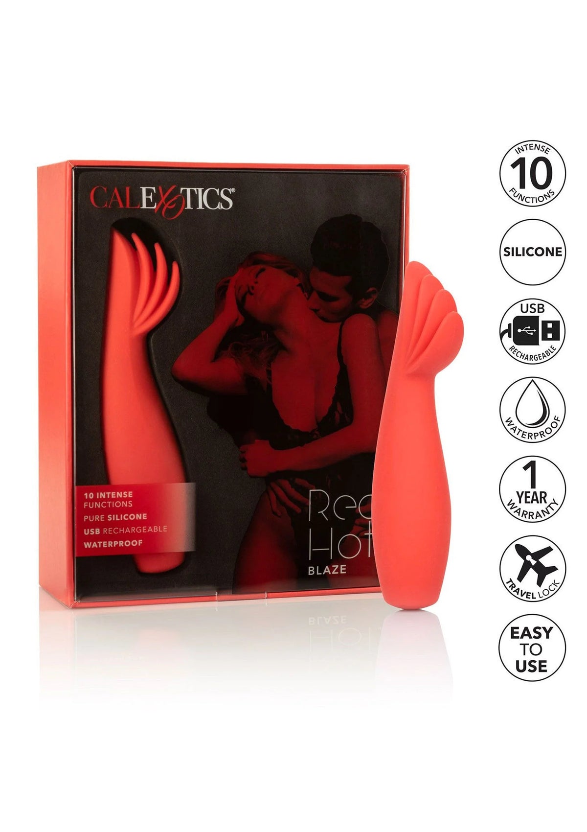 Bestel: Red Hot Blaze by CalExotics - bij Happytoys: de erotische sex webshop | liever Happy dan Easy ⭐⭐⭐⭐⭐