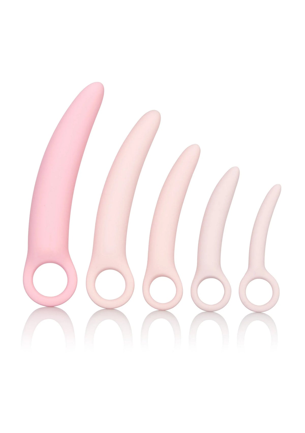 Bestel: Inspire Silicone Dilator Kit 5 - Piece Set CalExotics - bij Happytoys: de erotische sex webshop | liever Happy dan Easy ⭐⭐⭐⭐⭐ - Default Title - 13150 - PINK