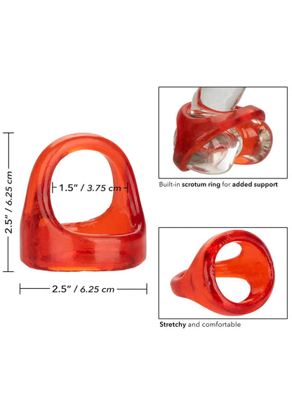 Bestel: COLT XL Snug Tugger Cockring by CalExotics - bij Happytoys: de erotische sex webshop | liever Happy dan Easy ⭐⭐⭐⭐⭐