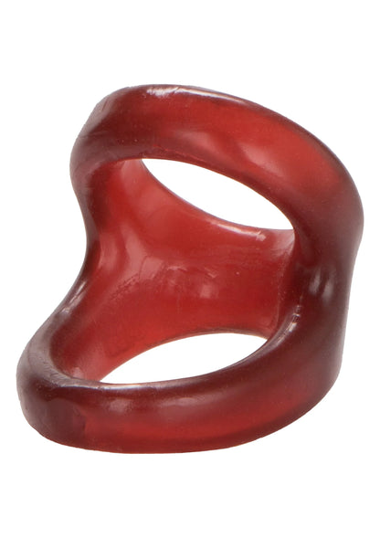Bestel: COLT Snug Tugger Cock & Ball Ring by CalExotics - bij Happytoys: de erotische sex webshop | liever Happy dan Easy ⭐⭐⭐⭐⭐ - Rood - 13207 - RED