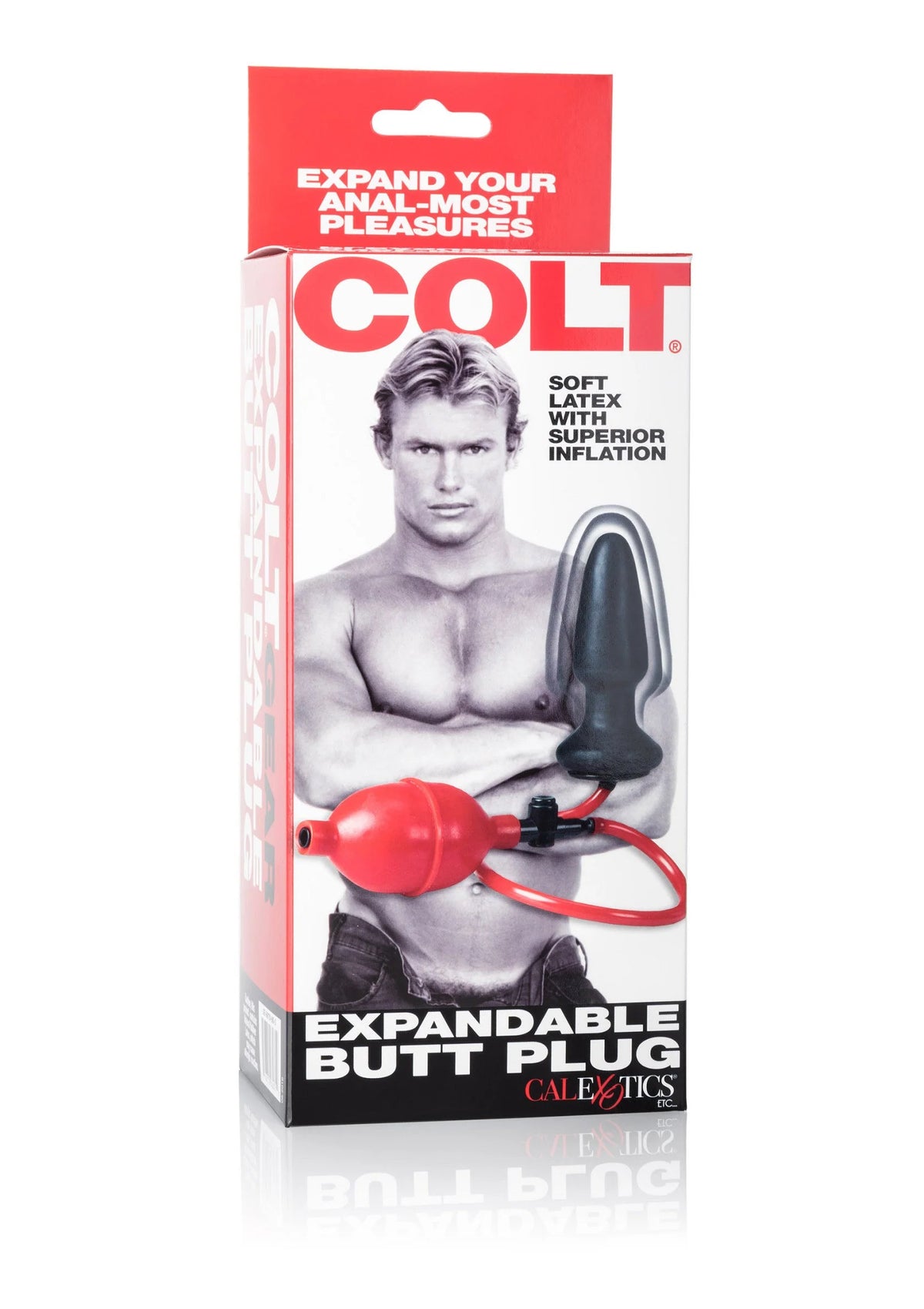 Bestel: COLT Expandable Butt Plug by CalExotics - bij Happytoys: de erotische sex webshop | liever Happy dan Easy ⭐⭐⭐⭐⭐