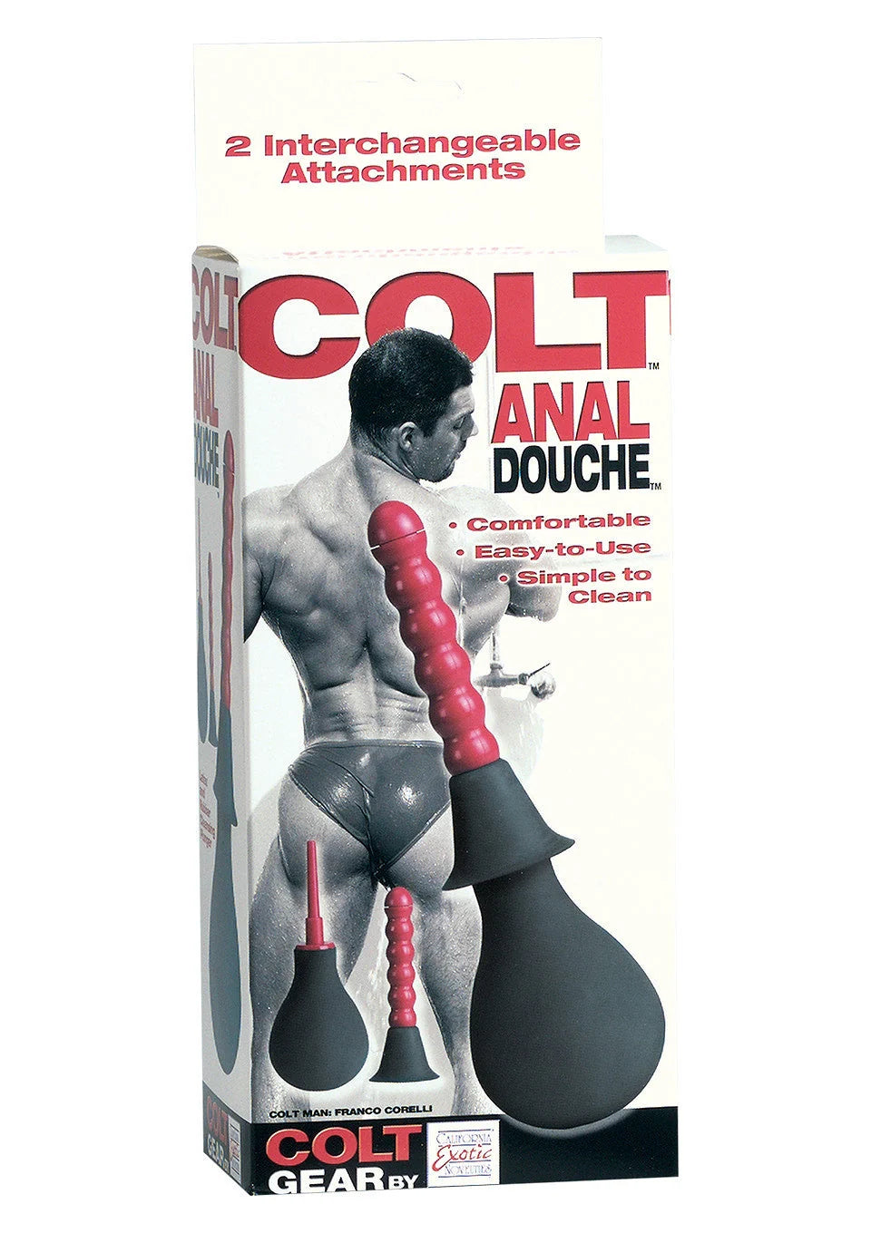 Bestel: COLT Anal Douche by CalExotics - bij Happytoys: de erotische sex webshop | liever Happy dan Easy ⭐⭐⭐⭐⭐