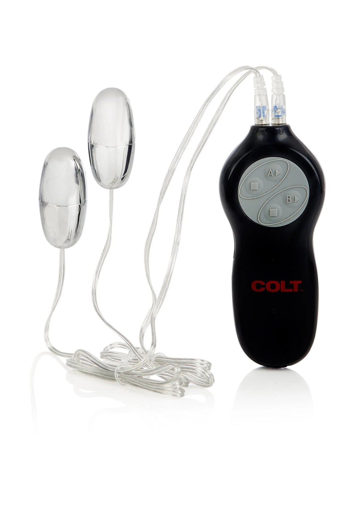 Bestel: COLT Twin Turbo Bullets Double Vibrator by CalExotics - bij Happytoys: de erotische sex webshop | liever Happy dan Easy ⭐⭐⭐⭐⭐ - Default Title - 13244 - SILVER