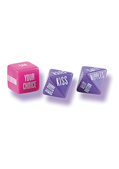 Bestel: Spicy Dice by CalExotics - bij Happytoys: de erotische sex webshop | liever Happy dan Easy ⭐⭐⭐⭐⭐ - Default Title - 13365 - MULTICOLOR